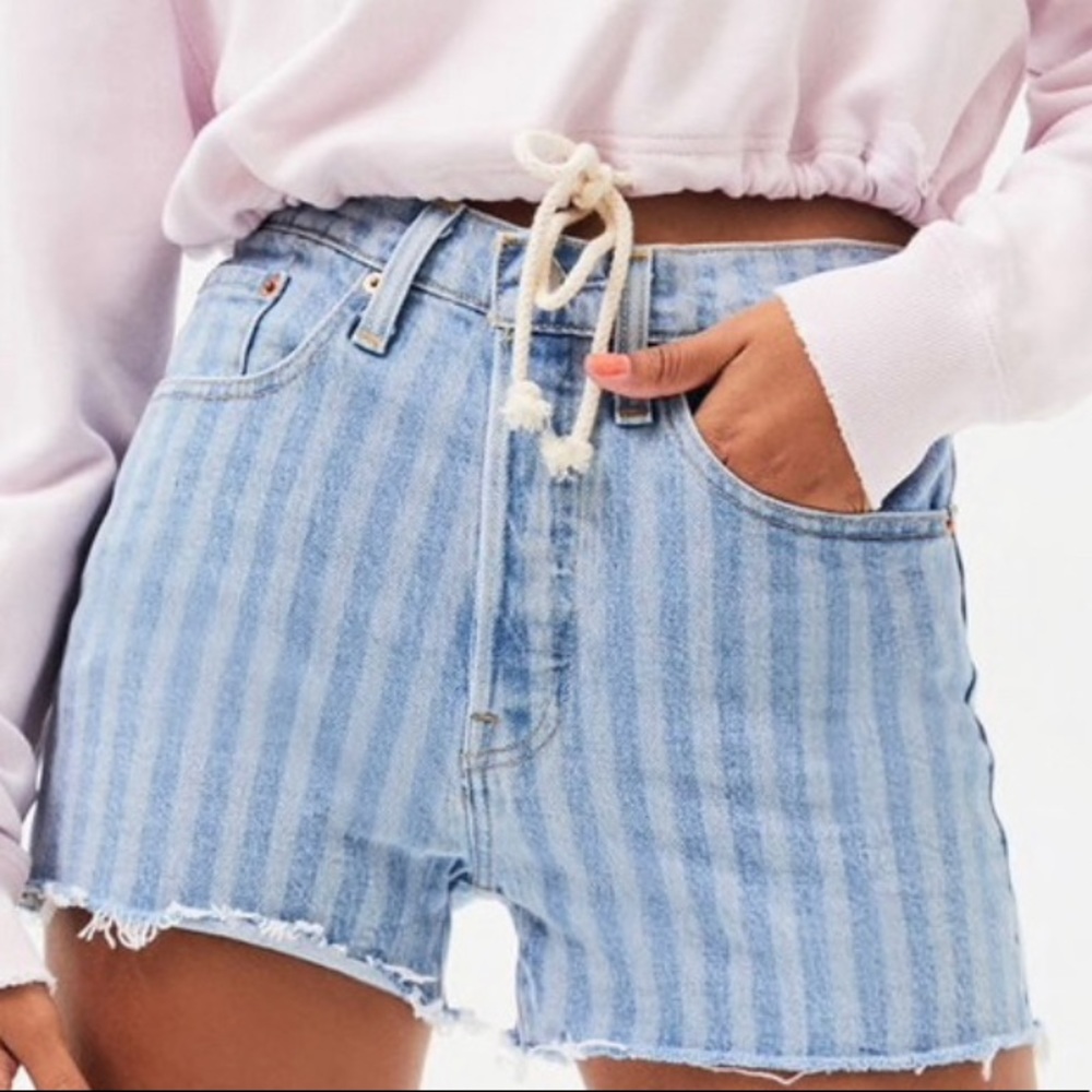 levi’s 501 TANGO denim shorts
